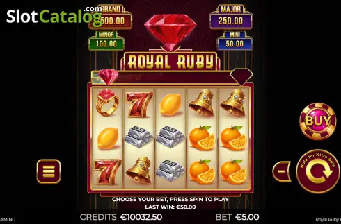 Οθόνη2. Royal Ruby FeatureStorm Κουλοχέρης