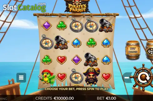 Οθόνη2. Pirate's Parrot Κουλοχέρης 