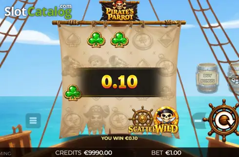 Οθόνη3. Pirate's Parrot Κουλοχέρης 