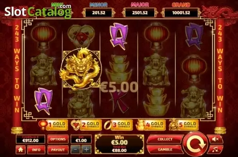 Οθόνη6. Dragon Riches Κουλοχέρης