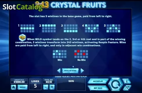 Οθόνη4. 243 Crystal Fruits Κουλοχέρης 