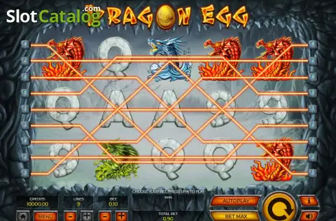 Οθόνη2. Dragon Egg (Tom Horn Gaming) Κουλοχέρης