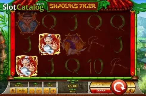 Οθόνη5. Shaolin Tiger Κουλοχέρης