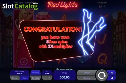 Οθόνη6. Red Lights Κουλοχέρης