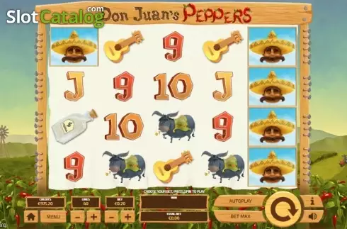 Οθόνη2. Don Juan's Peppers (Tom Horn Gaming) Κουλοχέρης