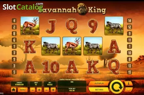 Οθόνη2. Savannah King Κουλοχέρης