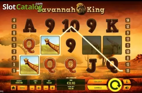 Οθόνη3. Savannah King Κουλοχέρης