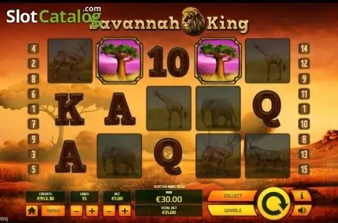 Οθόνη5. Savannah King Κουλοχέρης