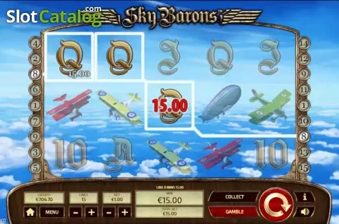 Οθόνη3. Sky Barons Κουλοχέρης