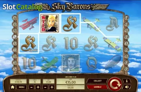 Οθόνη4. Sky Barons Κουλοχέρης