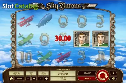 Οθόνη5. Sky Barons Κουλοχέρης