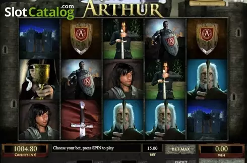 Οθόνη2. King Arthur (Tom Horn Gaming) Κουλοχέρης 