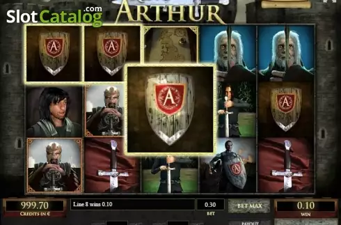 Οθόνη3. King Arthur (Tom Horn Gaming) Κουλοχέρης 