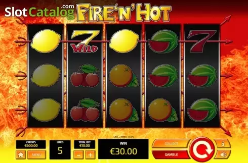 Οθόνη4. Fire'n'Hot Κουλοχέρης