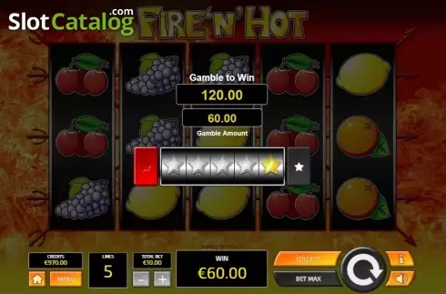 Οθόνη5. Fire'n'Hot Κουλοχέρης