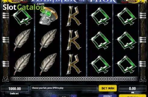 Οθόνη2. Hammer Of Thor (Tom Horn Gaming) Κουλοχέρης