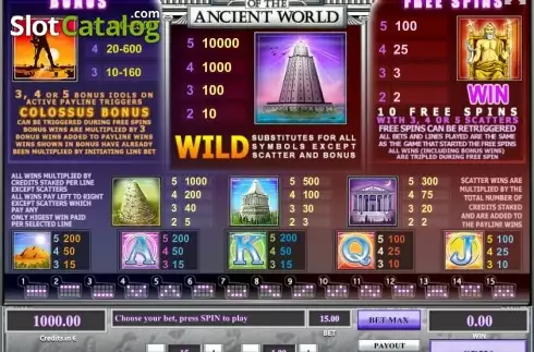 Οθόνη7. Wonders of the Ancient World Κουλοχέρης 