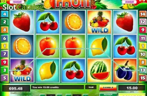 Οθόνη4. Fruit Κουλοχέρης