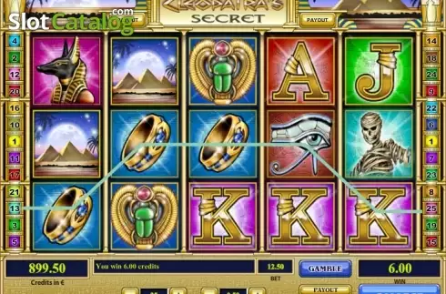 Οθόνη3. Cleopatra's Secret Κουλοχέρης