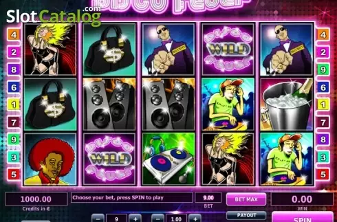 Οθόνη2. Disco Fever (Tom Horn Gaming) Κουλοχέρης
