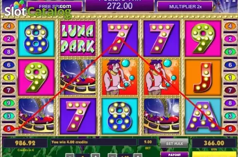 Οθόνη3. Lunapark Κουλοχέρης