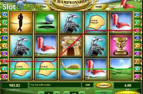 Οθόνη3. Golf Championship Κουλοχέρης