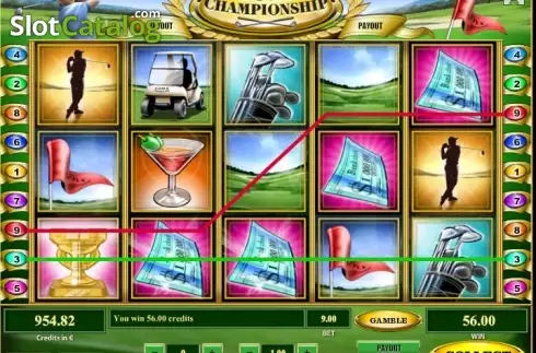 Οθόνη4. Golf Championship Κουλοχέρης