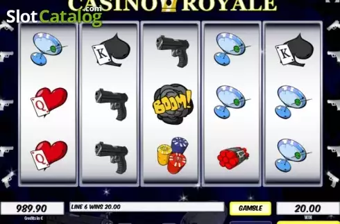 Οθόνη4. Casino Royale (Tom Horn Gaming) Κουλοχέρης