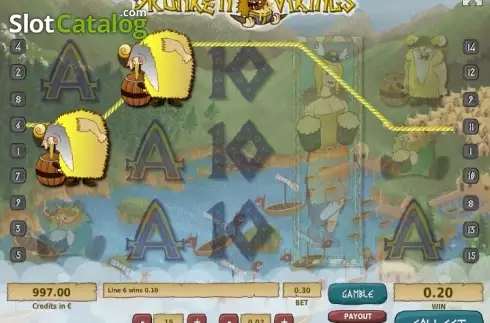 Οθόνη3. Drunken Vikings Κουλοχέρης