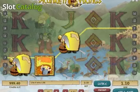 Οθόνη4. Drunken Vikings Κουλοχέρης
