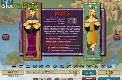 Οθόνη9. Drunken Vikings Κουλοχέρης