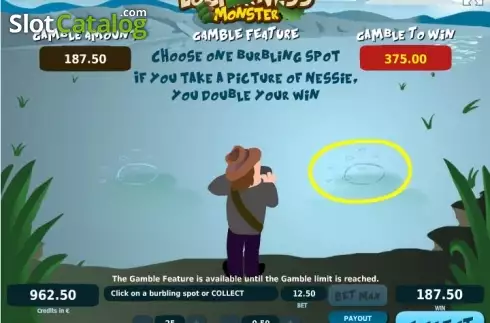 Οθόνη5. Loch Ness Monster Κουλοχέρης