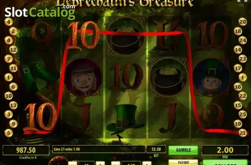 Οθόνη3. Leprechaun's Treasure Κουλοχέρης
