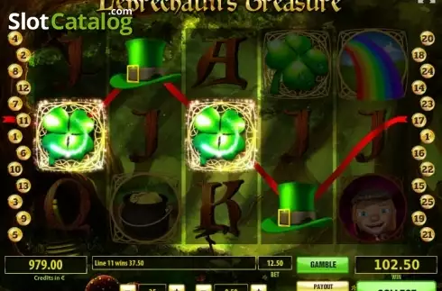 Οθόνη4. Leprechaun's Treasure Κουλοχέρης