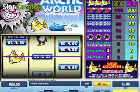 Οθόνη5. Arctic World Κουλοχέρης