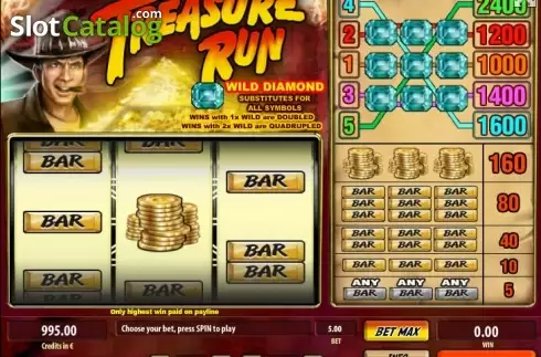 Οθόνη2. Treasure Run Κουλοχέρης