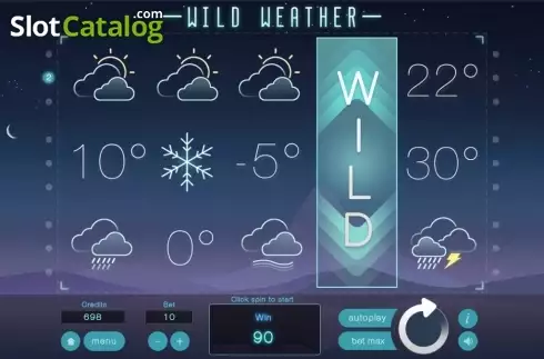 Οθόνη3. Wild Weather Κουλοχέρης