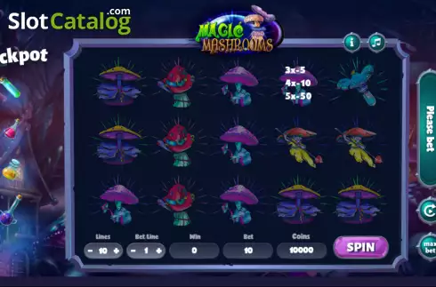 Οθόνη2. Magic Mashrooms Κουλοχέρης