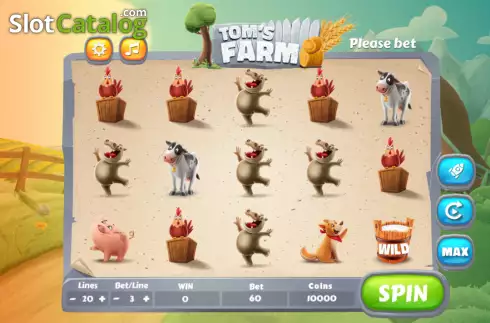 Οθόνη2. Tom's Farm Κουλοχέρης
