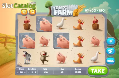 Οθόνη3. Tom's Farm Κουλοχέρης