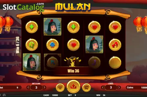 Οθόνη3. Mulan (Tooz Games) Κουλοχέρης
