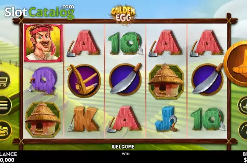 Οθόνη2. Golden Egg (Top Spin Games) Κουλοχέρης