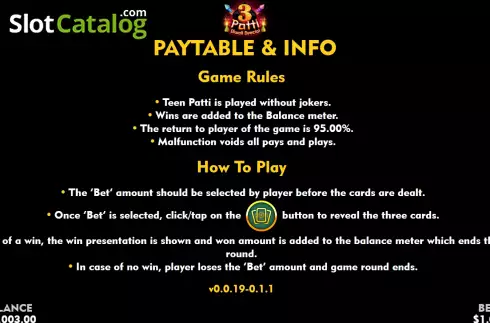 Οθόνη9. Teen Patti Diwali Special Κουλοχέρης