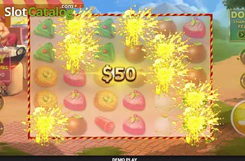 Οθόνη3. Sweet Shop (Top Spin Games) Κουλοχέρης
