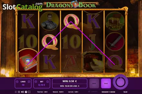 Οθόνη3. Dragon’s Book Κουλοχέρης