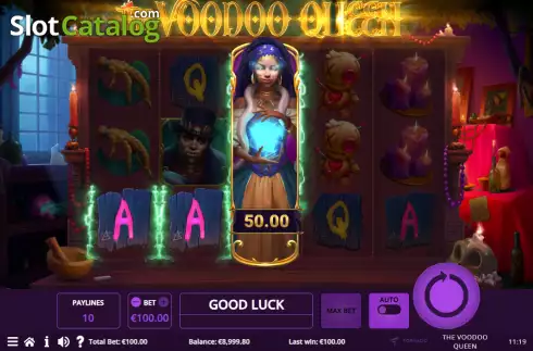 Οθόνη3. Voodoo Queen Κουλοχέρης 