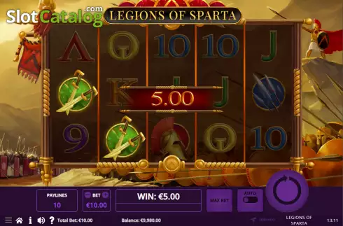 Οθόνη3. Legions of Sparta Κουλοχέρης 