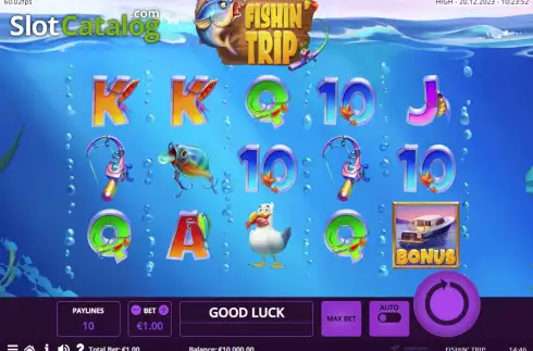 Οθόνη2. Fishin’ Trip Κουλοχέρης