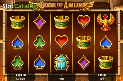 Οθόνη2. Book of Amun (Tornado Games) Κουλοχέρης