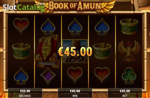 Οθόνη3. Book of Amun (Tornado Games) Κουλοχέρης